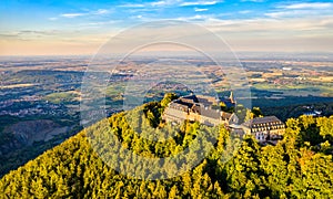 Mont Sainte-Odile Abbey in the Vosges Mountains, France photo