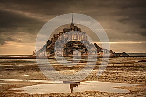 Mont st. Michel, France