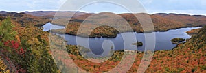 Mont Tremblant National Park with autumn colors photo