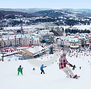 Mont-Tremblant Ski Resort, Quebec, Canada