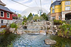 Mont-Tremblant village cascades