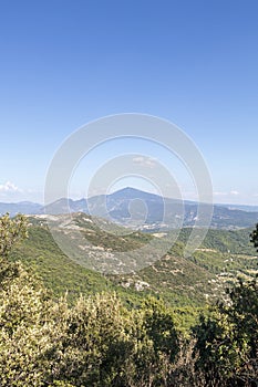 Mont Ventoux highest peak in Provence, iconic symbol of Vaucluse, Provence, France