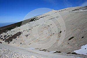 Mont ventoux in Provence, France