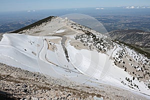 Mont ventoux in Provence, France