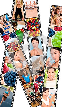 Montage Healthy Women Female Lifestyle & Eating