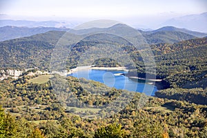 Montagna spaccata lake