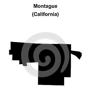 Montague outline map