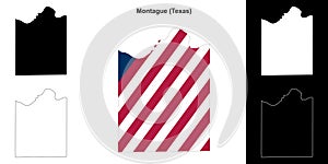 Montague outline map