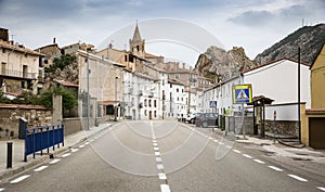 Montalban town, province of Teruel, Spain photo