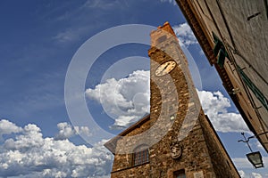 Montalcino, Tuscany, Italy. August 2020.