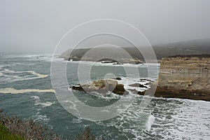 Montana De Oro arches