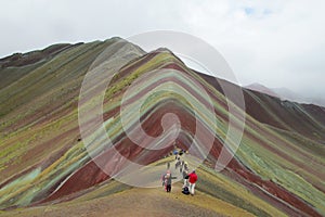 Montana De Siete Colores near Cuzco