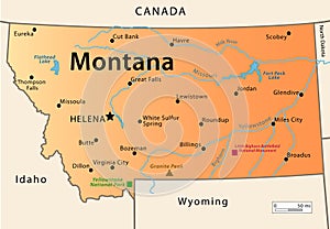 Montana Map