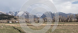 Montana ranch and mountain pasture