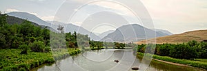 Montana River Panoramic