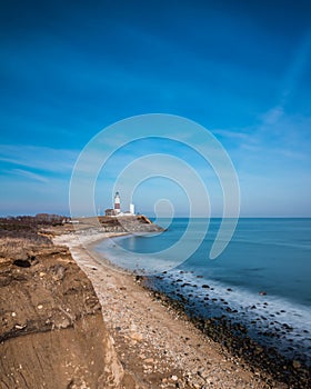 Montauk Point Lighthouse - The tip of Long Island New York.