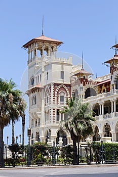 Montaza Palace in Alexandria, Egypt.