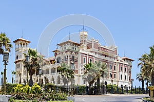 Montaza Palace in Alexandria, Egypt.