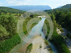 MontaÃÂ±ana landscape, Huesca, Spain. photo