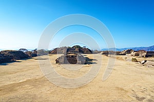 Monte Alban Cityscape