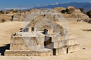 Monte Alban Mayan ruins in Mexico