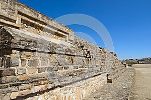 Monte Alban pyramid ruins - historical background