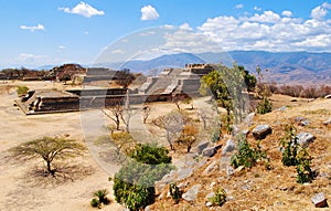 Monte Alban ruins