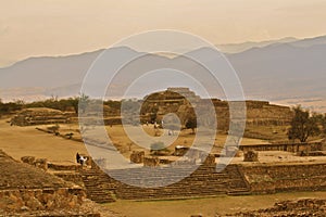 Monte Alban Ruins, Oaxaca, Mexico