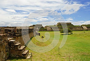 Monte Alban ruins, Oaxaca, Mexico