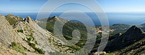 Monte Capanne Summit View, Elba, Tuscany, Italy