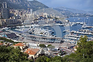Monte Carlo Harbour in Monaco photo