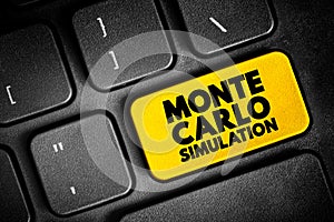 Monte Carlo Method - mathematical technique that allows people to quantitatively account for risk in forecasting and decision-