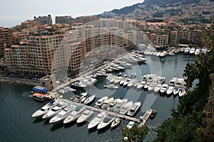 Monte Carlo Monaco Marina Bay view