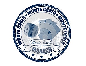 Monte Carlo stamp photo