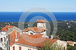 Monte christo island and Corsica village