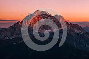 Monte Civetta, Dolomites, Italy photo