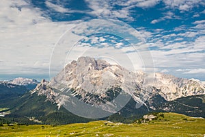 Monte Cristallo, Dolomites, Italy photo