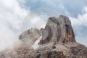 Monte Cristallo - peak Cima di Mezzo (3154 m) photo