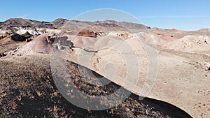 Monte Cristo Range Aerial Drone Nevada Desert
