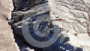 Monte Cristo Range Aerial Drone Nevada Desert