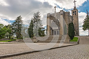 Monte de Santa Catarina or Penha Mountain church, Guimaraes, Portugal