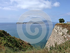 Monte di Procida - Panorama verso Procida dal Belvedere Stupor Mundi