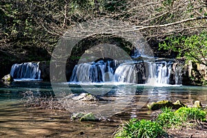 Monte Gelato waterfalls