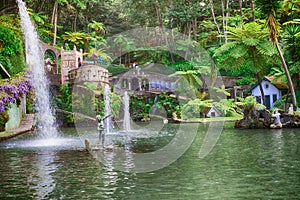 Monte Palace Tropical Garden. Funchal, Madeira, Portugal.