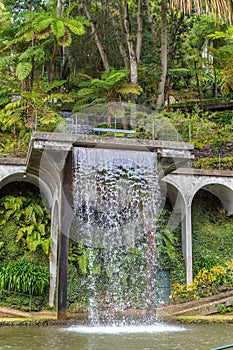 Monte Palace Tropican Garden. Funchal, Madeira island, Portugal