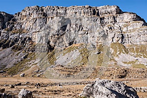 Monte Perdido in Ordesa National Park, Huesca. Spain.