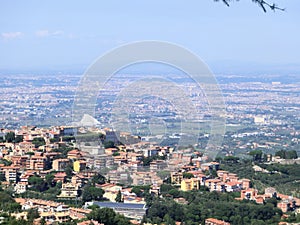 Monte Porzio Catone panorama In Castelli Romani photo