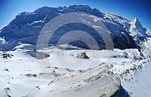 Monte Rosa mountain massif