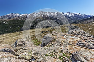 Monte Rotondo Mountain massif in Central Corsica