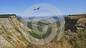 Monte Santiago Natural Park, Salto de Nervion area, located between the provinces of Alava, Burgos and Bizkaia
